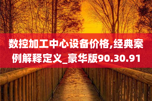 数控加工中心设备价格,经典案例解释定义_豪华版90.30.91