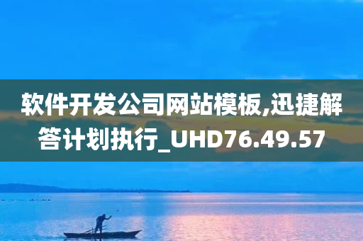 软件开发公司网站模板,迅捷解答计划执行_UHD76.49.57