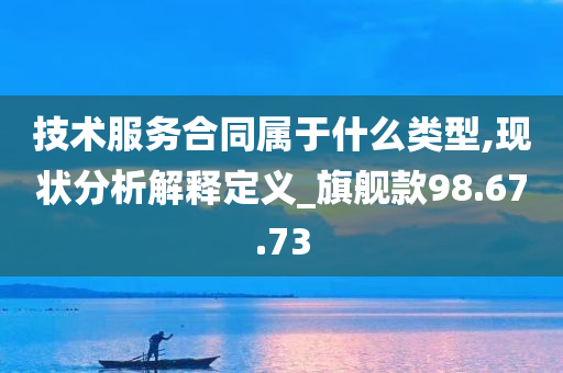 技术服务合同属于什么类型,现状分析解释定义_旗舰款98.67.73