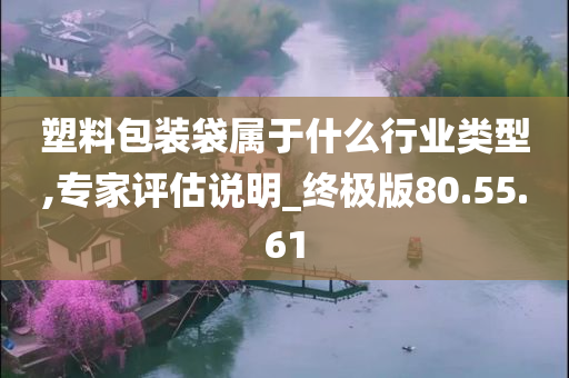 塑料包装袋属于什么行业类型,专家评估说明_终极版80.55.61