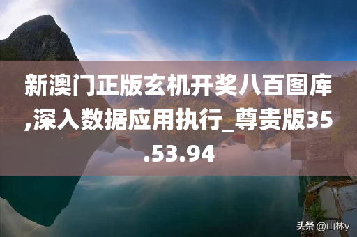 新澳门正版玄机开奖八百图库,深入数据应用执行_尊贵版35.53.94