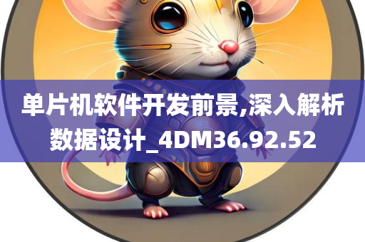 单片机软件开发前景,深入解析数据设计_4DM36.92.52