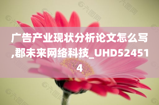 广告产业现状分析论文怎么写,郡未来网络科技_UHD524514