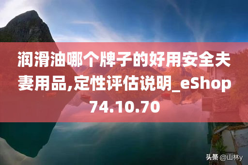 润滑油哪个牌子的好用安全夫妻用品,定性评估说明_eShop74.10.70