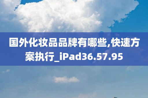 国外化妆品品牌有哪些,快速方案执行_iPad36.57.95