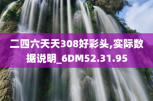 二四六天天308好彩头,实际数据说明_6DM52.31.95