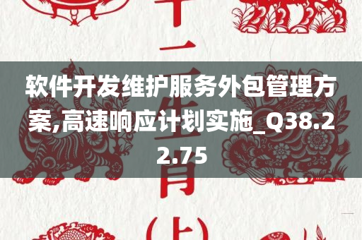 软件开发维护服务外包管理方案,高速响应计划实施_Q38.22.75