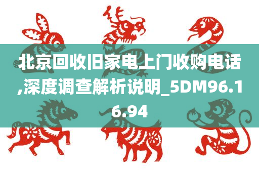 北京回收旧家电上门收购电话,深度调查解析说明_5DM96.16.94