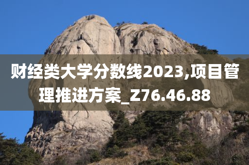 财经类大学分数线2023,项目管理推进方案_Z76.46.88