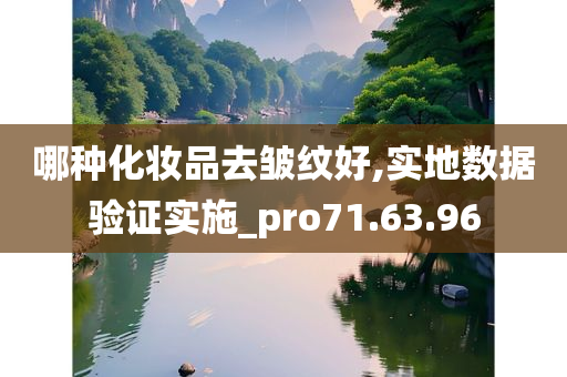 哪种化妆品去皱纹好,实地数据验证实施_pro71.63.96