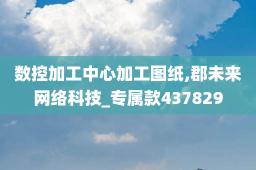 数控加工中心加工图纸,郡未来网络科技_专属款437829