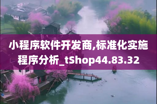 小程序软件开发商,标准化实施程序分析_tShop44.83.32