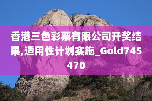 香港三色彩票有限公司开奖结果,适用性计划实施_Gold745470