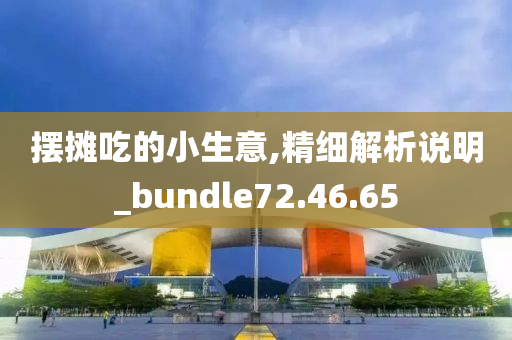 摆摊吃的小生意,精细解析说明_bundle72.46.65