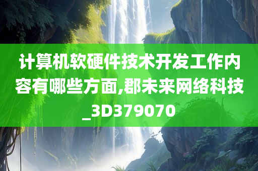 计算机软硬件技术开发工作内容有哪些方面,郡未来网络科技_3D379070