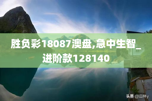 胜负彩18087澳盘,急中生智_进阶款128140