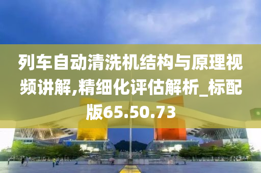 列车自动清洗机结构与原理视频讲解,精细化评估解析_标配版65.50.73