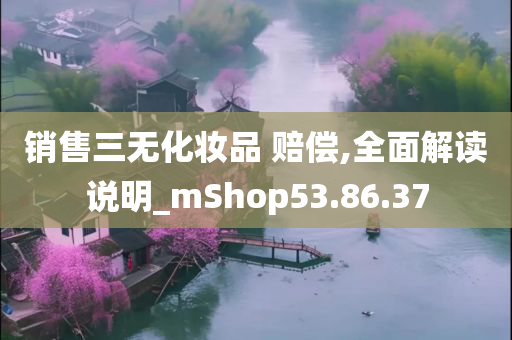 销售三无化妆品 赔偿,全面解读说明_mShop53.86.37