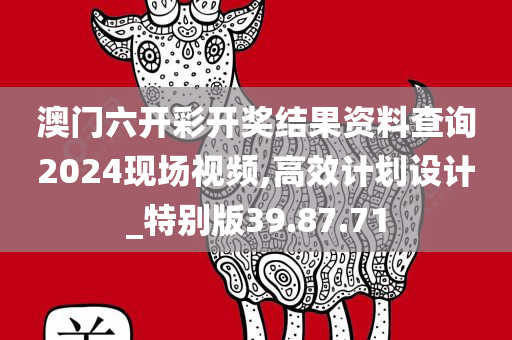 澳门六开彩开奖结果资料查询2024现场视频,高效计划设计_特别版39.87.71