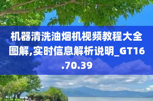 机器清洗油烟机视频教程大全图解,实时信息解析说明_GT16.70.39