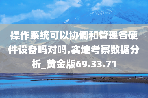 操作系统可以协调和管理各硬件设备吗对吗,实地考察数据分析_黄金版69.33.71