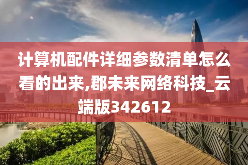 计算机配件详细参数清单怎么看的出来,郡未来网络科技_云端版342612