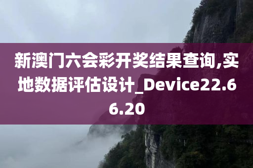 新澳门六会彩开奖结果查询,实地数据评估设计_Device22.66.20