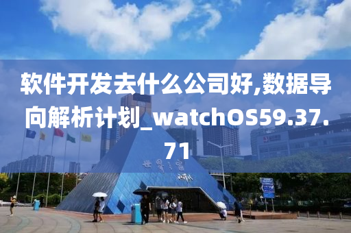 软件开发去什么公司好,数据导向解析计划_watchOS59.37.71