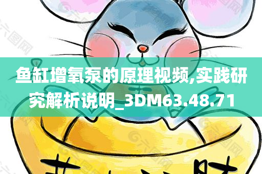 鱼缸增氧泵的原理视频,实践研究解析说明_3DM63.48.71