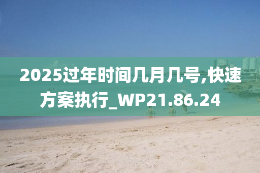 2025过年时间几月几号,快速方案执行_WP21.86.24