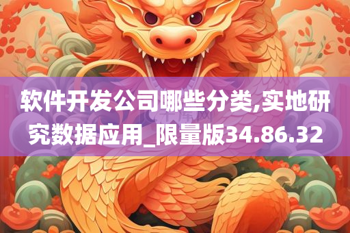 软件开发公司哪些分类,实地研究数据应用_限量版34.86.32