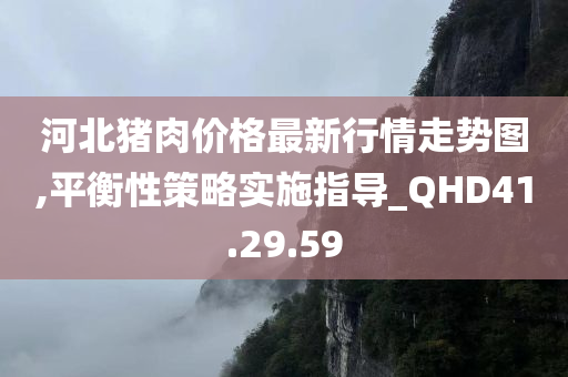 河北猪肉价格最新行情走势图,平衡性策略实施指导_QHD41.29.59