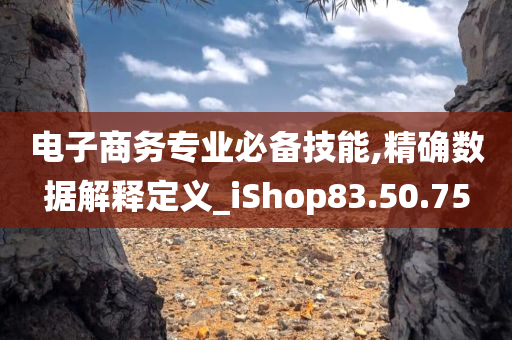 电子商务专业必备技能,精确数据解释定义_iShop83.50.75