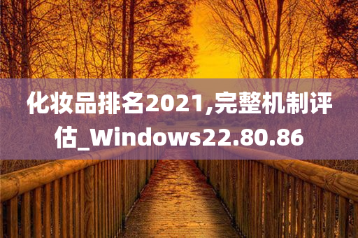 化妆品排名2021,完整机制评估_Windows22.80.86