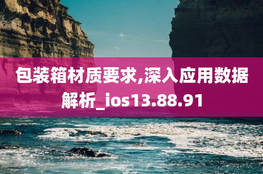 包装箱材质要求,深入应用数据解析_ios13.88.91