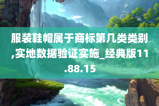 服装鞋帽属于商标第几类类别,实地数据验证实施_经典版11.88.15