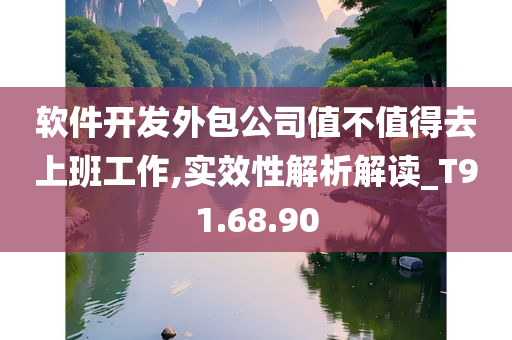 软件开发外包公司值不值得去上班工作,实效性解析解读_T91.68.90