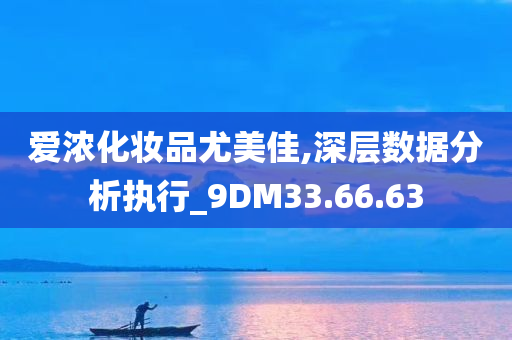 爱浓化妆品尤美佳,深层数据分析执行_9DM33.66.63