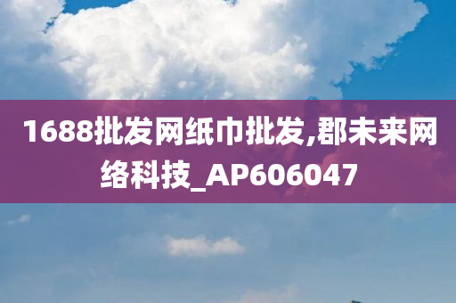 1688批发网纸巾批发,郡未来网络科技_AP606047