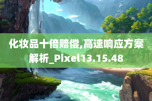 化妆品十倍赔偿,高速响应方案解析_Pixel13.15.48