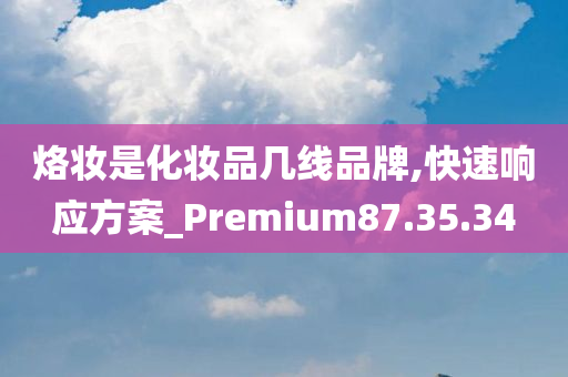 烙妆是化妆品几线品牌,快速响应方案_Premium87.35.34