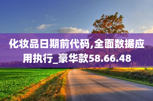 化妆品日期前代码,全面数据应用执行_豪华款58.66.48