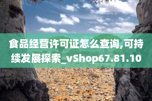 食品经营许可证怎么查询,可持续发展探索_vShop67.81.10