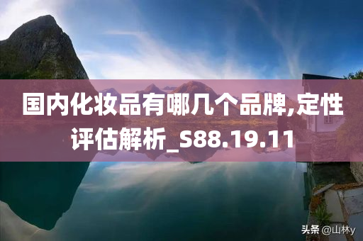 国内化妆品有哪几个品牌,定性评估解析_S88.19.11