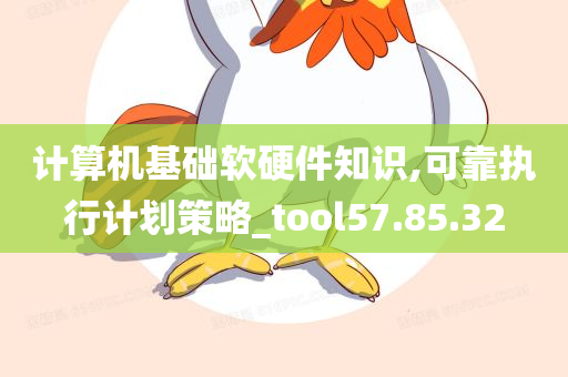 计算机基础软硬件知识,可靠执行计划策略_tool57.85.32