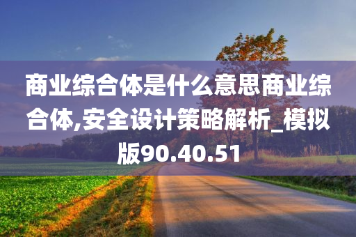 商业综合体是什么意思商业综合体,安全设计策略解析_模拟版90.40.51