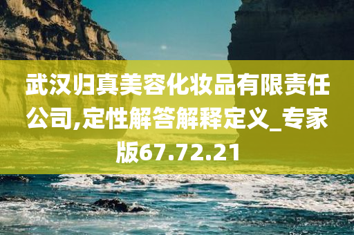 武汉归真美容化妆品有限责任公司,定性解答解释定义_专家版67.72.21