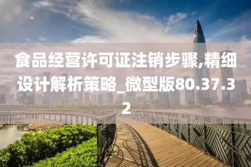 食品经营许可证注销步骤,精细设计解析策略_微型版80.37.32