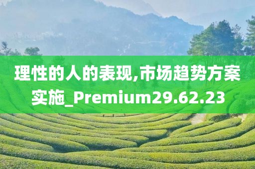 理性的人的表现,市场趋势方案实施_Premium29.62.23