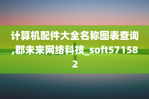 计算机配件大全名称图表查询,郡未来网络科技_soft571582